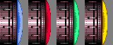 Contrast door colors